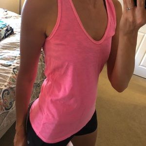 JCrew Pink V-Neck Tank